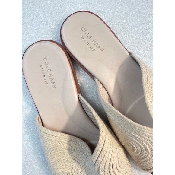 Cole Haan Ansley Slide Sandals in Jute Size 7 B - Picture 5 of 7